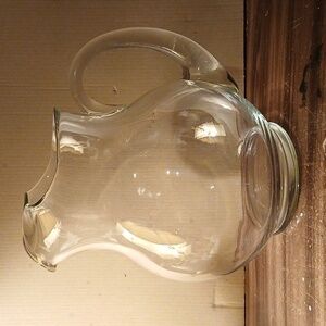 Vintage LIBBEY Crisa Ckear Glass Pitcher